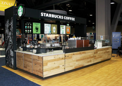 Starbucks Tradeshow Coffee Kiosk