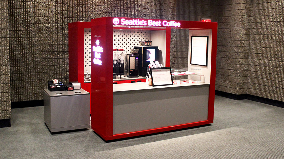 Barista's favourite: corrugated POS display for Pocket Coffee